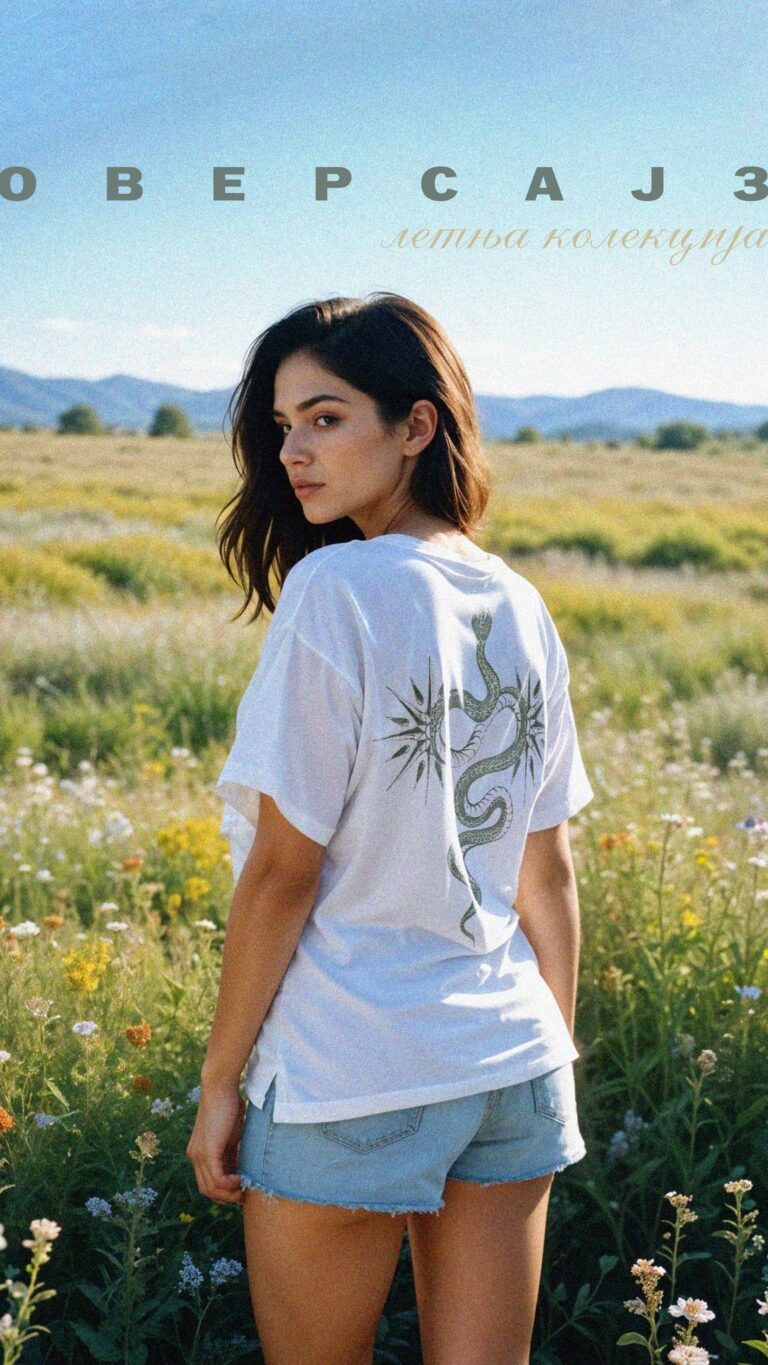 model sa zmijom