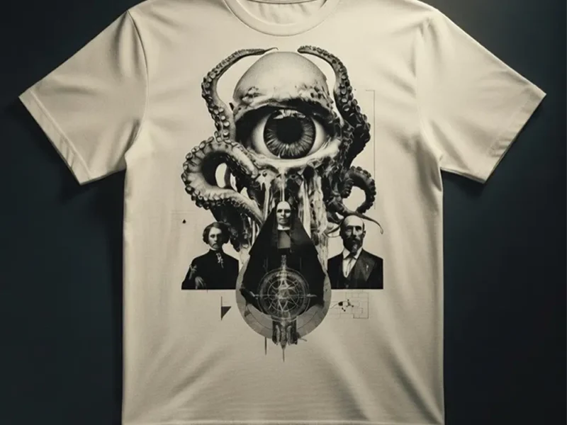 Viktorijanska goth streetwear majica